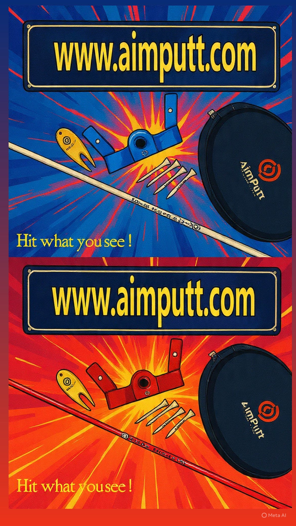 Black Friday Deal 50% off !!! Aimputt Trainer and The Golf Worm package.