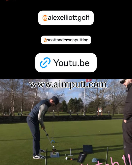 YouTuber pro Alex Elliot takes a lesson with Scott Anderson.