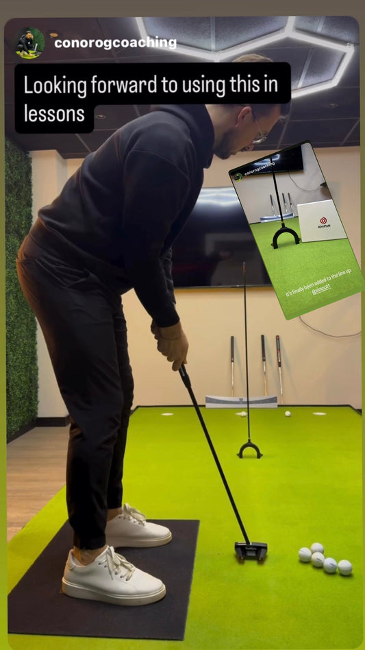 Another Top putting coach Chooses AimPUTT Putting Training