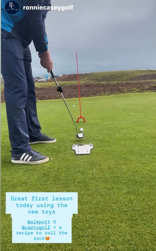 Royal Guernsey Golf Club Ronnie Casey PGA with Aimputt