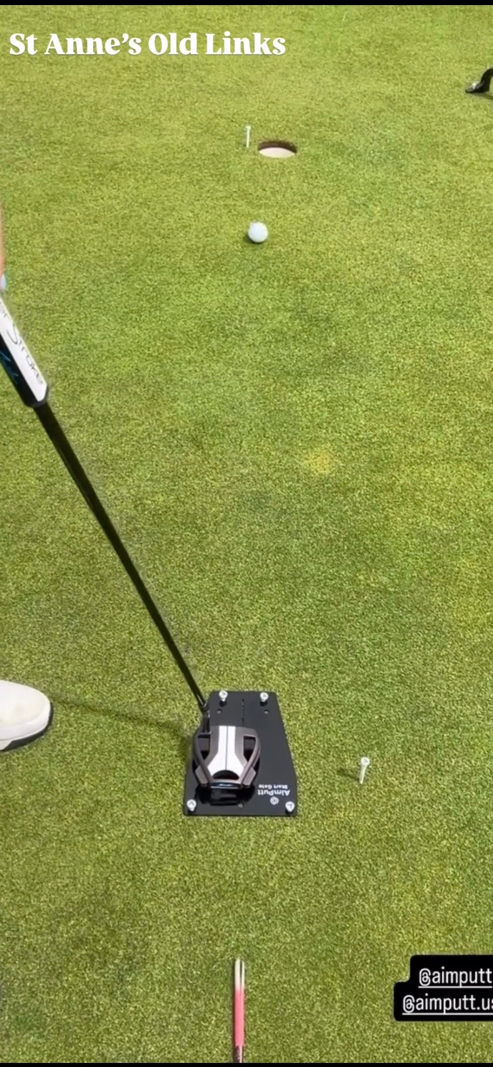 New Product testing at the Women’s Open Qualifying.