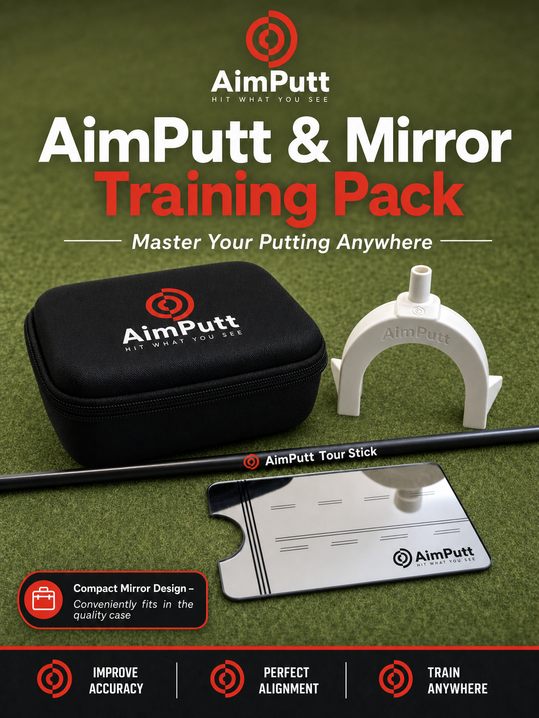 Aimputt adds a Mini Putting Mirror to its collection.
