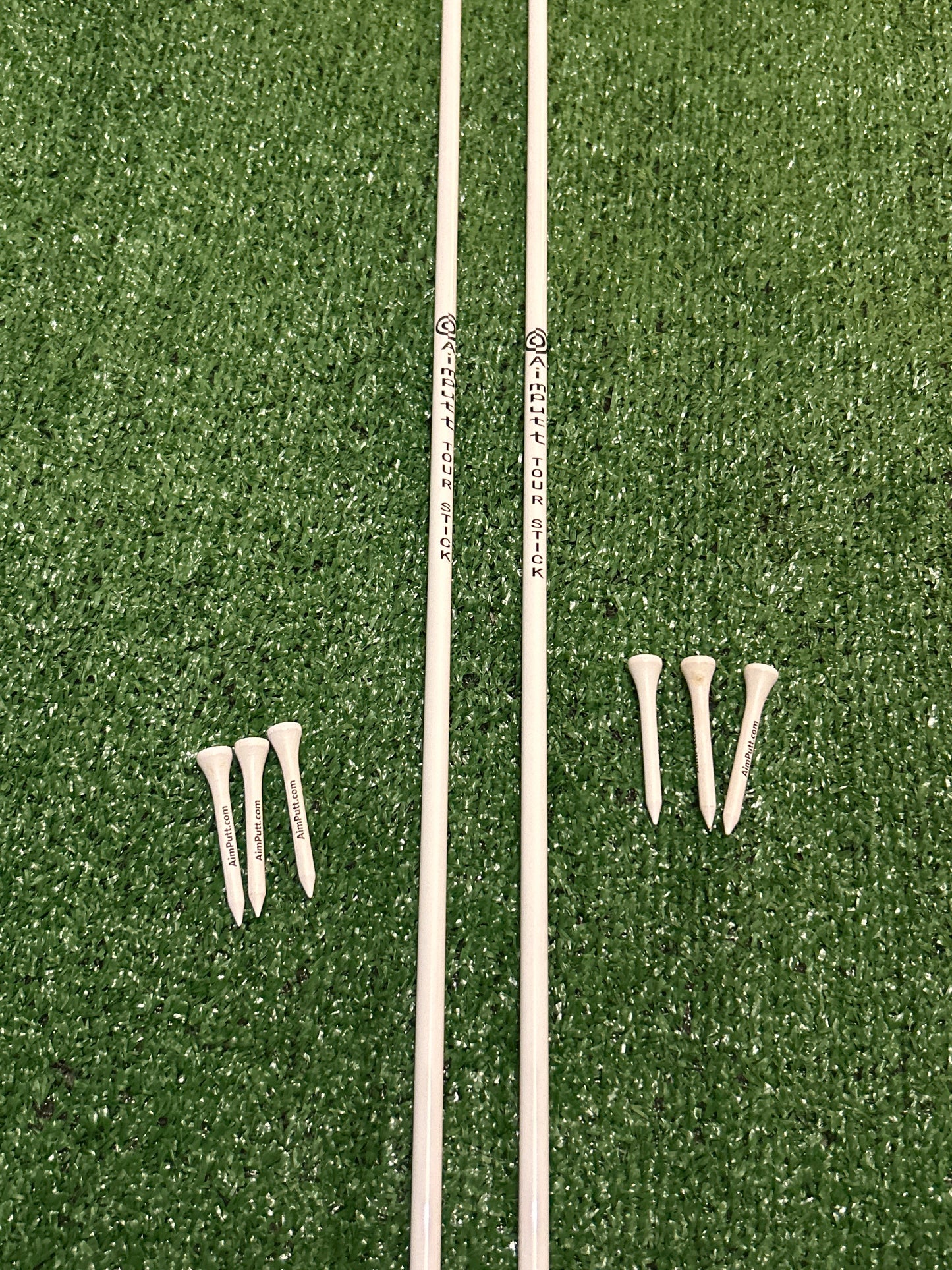 2 AimPutt Alignment Tour Sticks