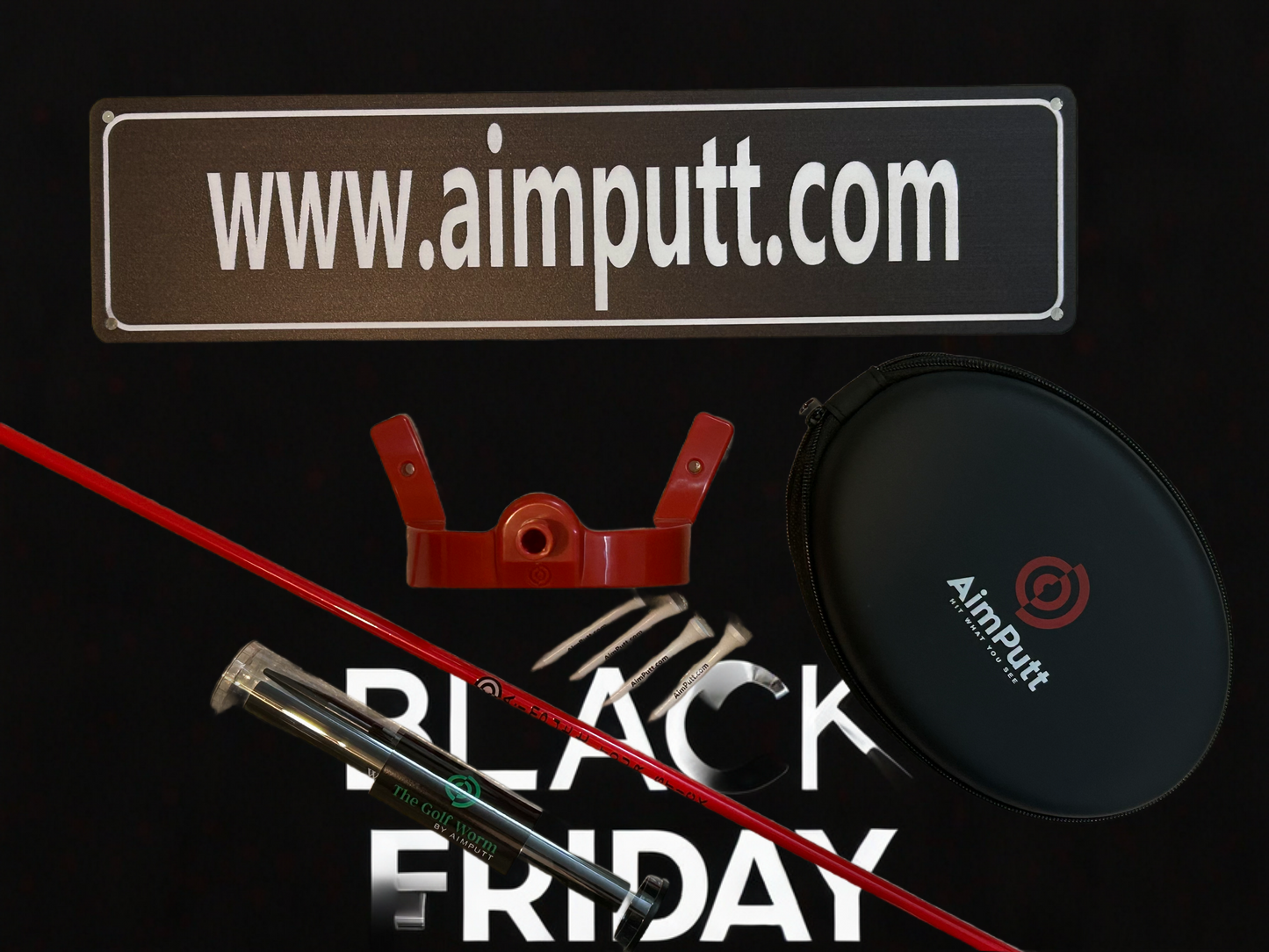 Black Friday Deal 50% off !!! Aimputt Trainer and The Golf Worm package.