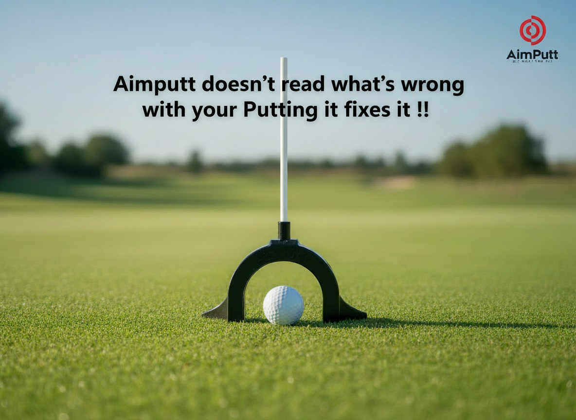 Aimputt Putting Training Aid .