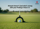 Aimputt Putting Training Aid .